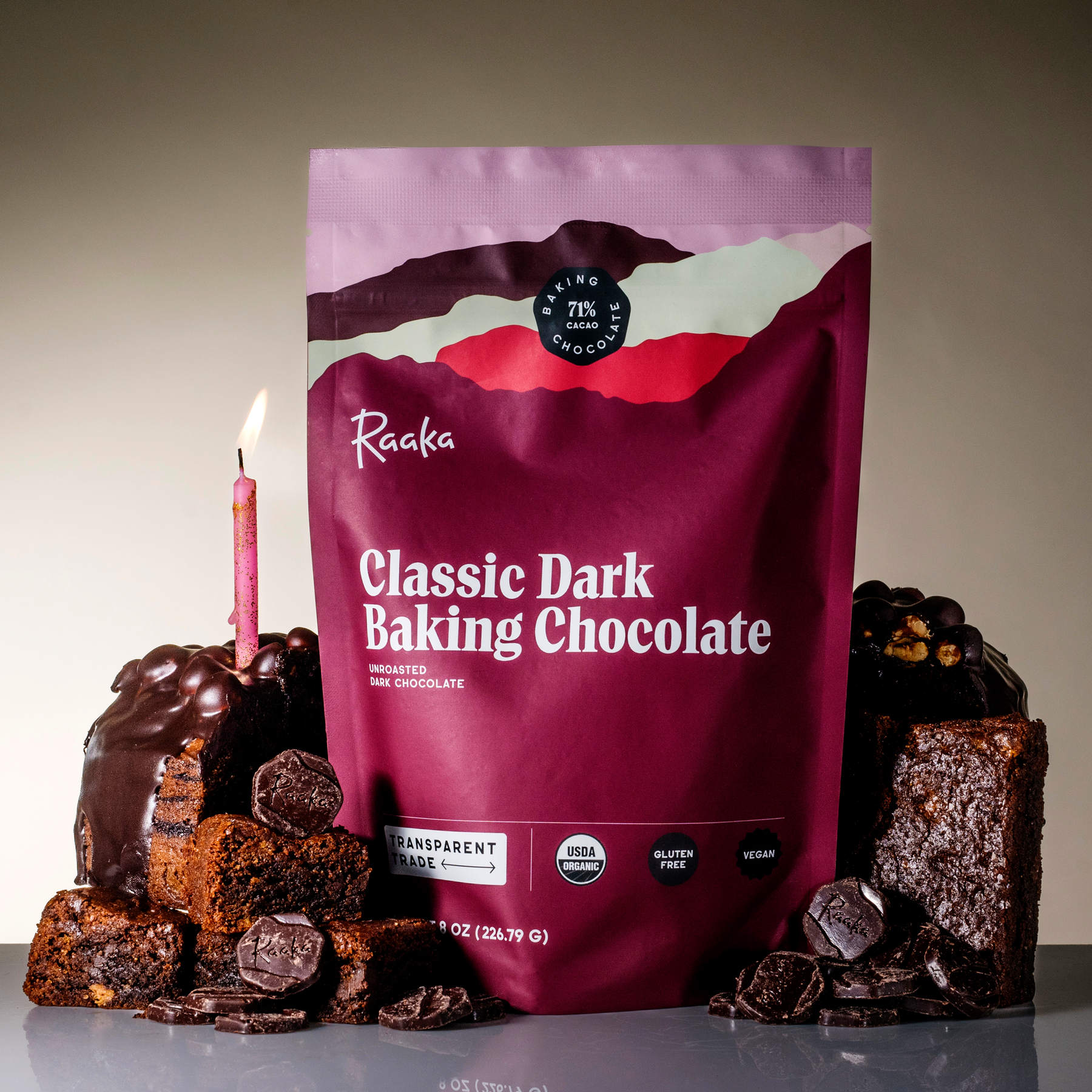 Classic Dark Baking Chocolate - Curated Boutique Chocolate Choice